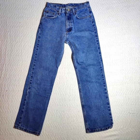 Ralph Lauren  High Rise Straight Leg Jeans  Vintage Made In USA  Women's 8/29 - Picture 1 of 14
